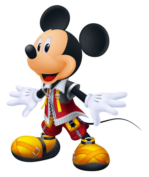 King_Mickey_-_Kingdom_Hearts_Recoded_render.png (1000×1188) | Mickey, Walt disney characters