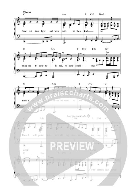 Send Out Your Light Sheet Music PDF (Sandra McCracken) - PraiseCharts