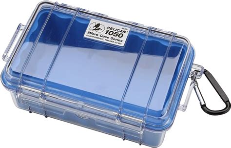 Amazon Canada: Pelican (Pelican) Small Waterproof Hard case 1050HK Blue/Clear 1050HKBLCR 0.7L