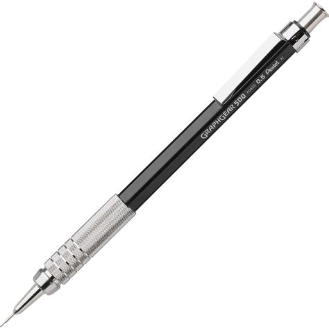 Mechanical Collectibles Pentel 0.5 mm Mechanical Pencil Black Barrel HB Refill takamura-dc.com