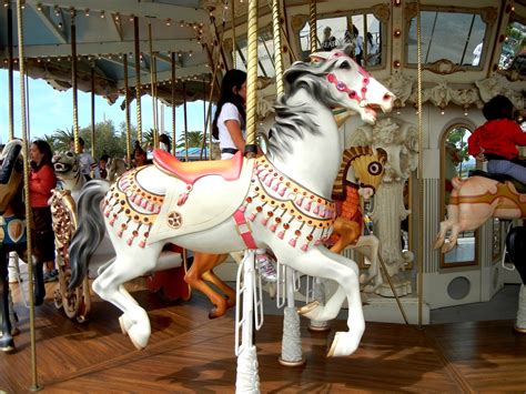 A photo, A thought............: Observation: Carousel horses...............