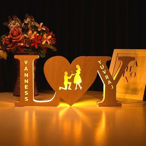 Custom Photo 3D Lamp | Decoración de unas, Letras de luces, Regalos invitados boda