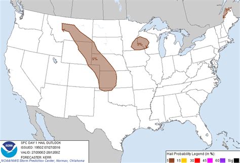 July 27, 2016 Pine Bluffs, Wyoming Severe Wind & Hailstorm