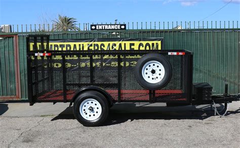 5'x10'x3' S/A UTILITY — IE TRAILERS