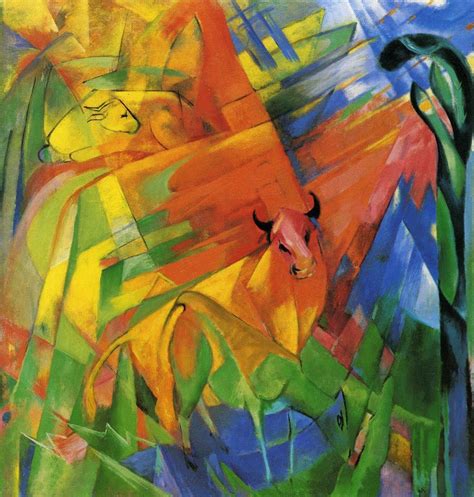 Franz Marc Oil Paintings & Art Reproductions For Sale