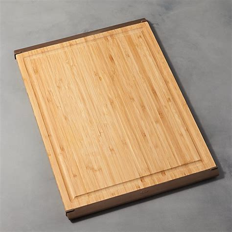 OXO Large Bamboo Cutting Board | Crate and Barrel