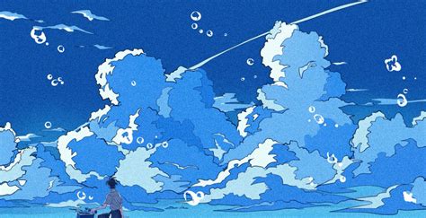 Anime Anime Style Blue Aesthetic Wallpaper Anime Wall - vrogue.co
