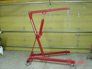 Homemade Engine Hoist - HomemadeTools.net