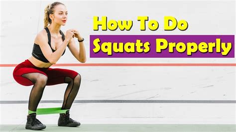 How to Squat Properly | Squats For Beginners #Beginners #hyperbolic stretching #Properly #Squat ...