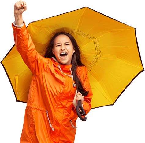 Weather Umbrella, Happy Girls, Fall Colors, Cold Weather, Rainy, Raincoat, Multiple, Png, Autumn