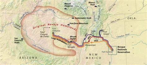 Navajo Nation Route Map