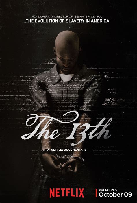 NETFLIX "THE 13TH" KEYART on Behance | Documentary poster ...