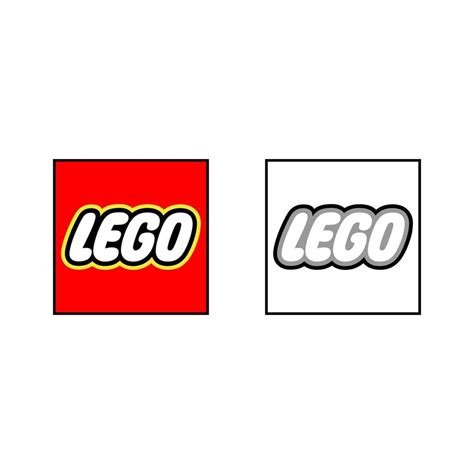 Lego logo vector, Lego icono gratis vector 20336370 Vector en Vecteezy