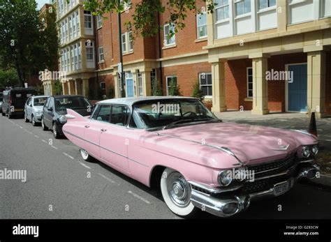 1959, Pink Cadillac, Eldorado, Biaritz Stock Photo - Alamy