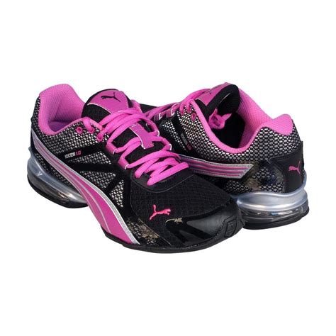 Details about Puma Womens Womens Voltaic 5 Black Pink Synthetic Athletic Running Shoes | Pumas ...