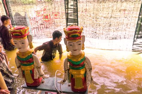 Backstage at a Water Puppet Show - Hanoi For 91 Days