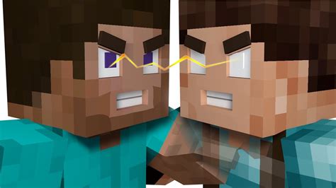 Steve VS Herobrine - Minecraft Animation - YouTube