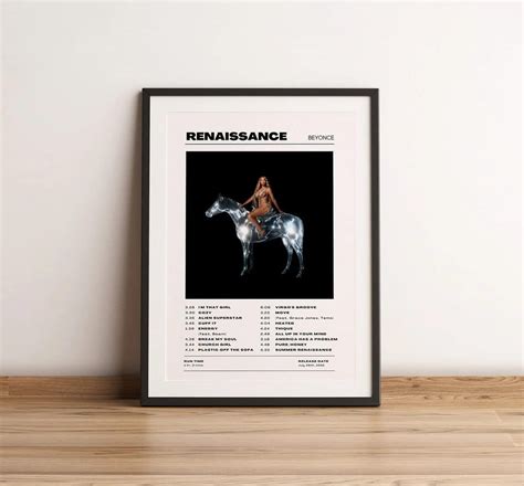 Beyonce Renaissance Poster World Tour 2023