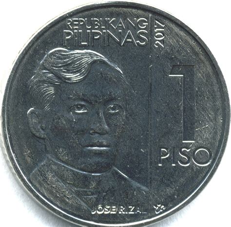 Philippine one-peso coin - Wikipedia | Coins, Philippine peso, Philippine