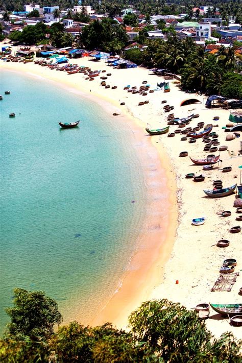 Phan Thiet beach in the summer