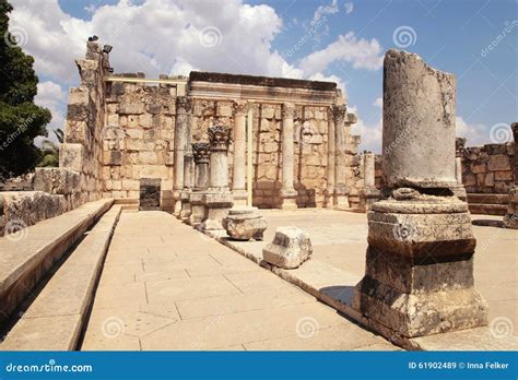 Synagogue In Capernaum - Israel Stock Photo | CartoonDealer.com #75676950