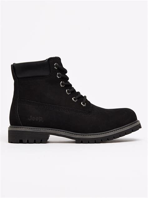 Ankle Boots with Lace Up Detail Black JEEP Boots | Superbalist.com