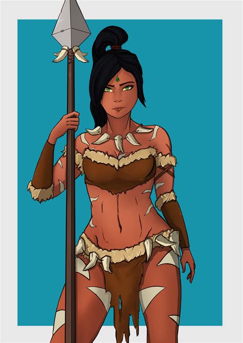 Nidalee - Fan Art by FezPandaArt on DeviantArt