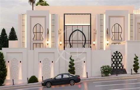 Modern Arabic Villa Architectural Design - Modern - House Exterior ...