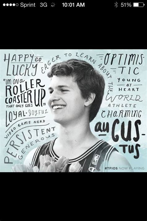 Augustus waters quotes | The fault in our stars, Augustus waters, Augustus waters quotes