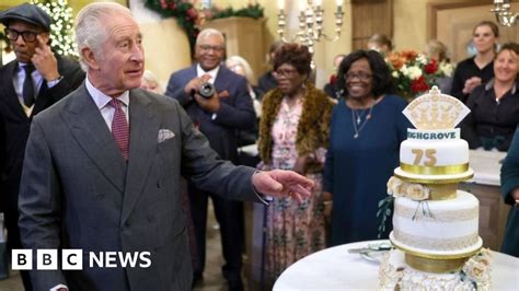 King Charles celebrates 75th birthday with Highgrove party - BBC News