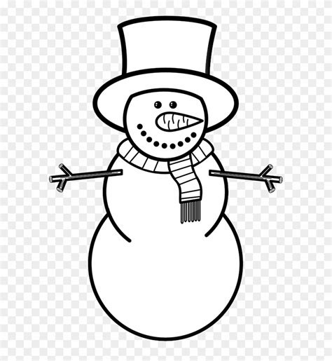 Snowman clipart line art, Snowman line art Transparent FREE for download on WebStockReview 2024