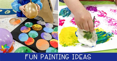 HRZ Fun Painting Ideas - Play to Learn Preschool