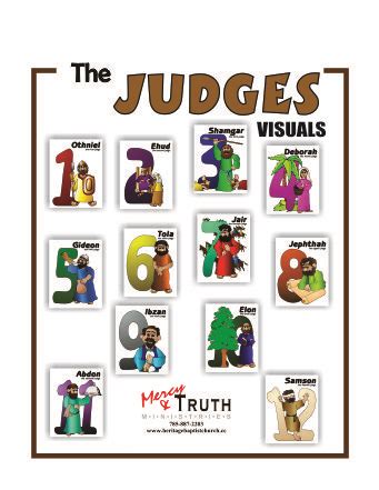 Flashcards – 12 Judges – Mercy & Truth Ministry