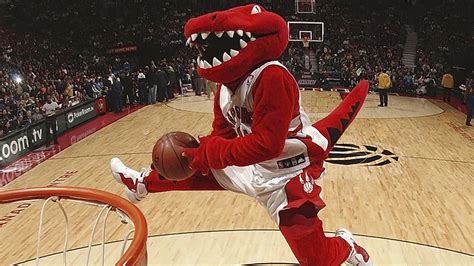 Raptor Toronto's NBA mascot | Mascot, Cayuga, Family dentistry