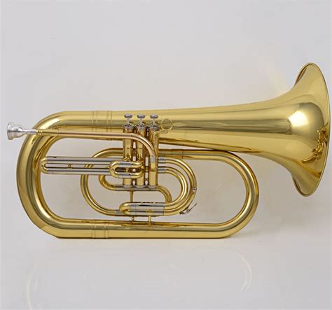 2017 Brass Instruments Baritone Trumpet Professional Gold Lacquer Tone ...