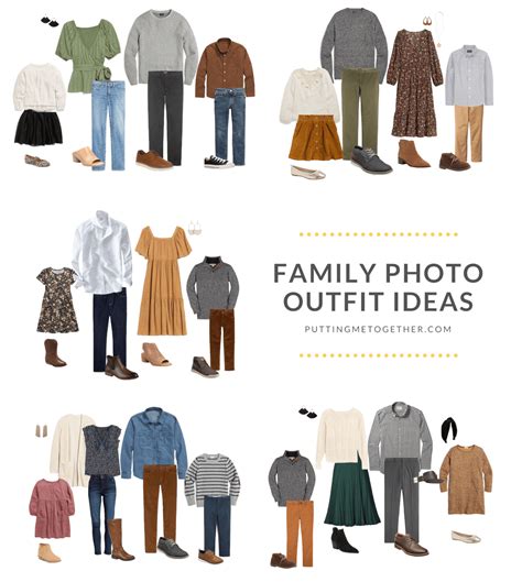 Family Photo Outfits for 2021 - Five Ideas for You and Your Family!