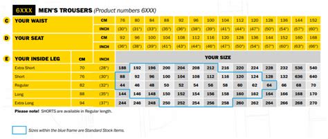 Size Guides