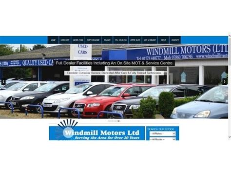 Windmill Motors Ltd - Used Cars For Sale - Used Car Dealer in Bourne, Lincolnshire - YouTube