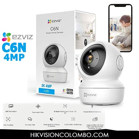 The Best EZVIZ C6N 4MP Smart Wi-Fi Pan & Tilt H265 Indoor Security ...