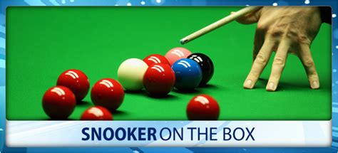 Live Snooker on TV – Sport On The Box