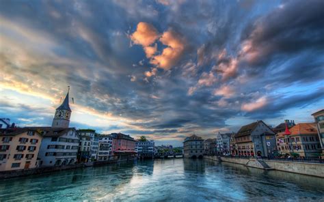 Zurich River Switzerland - Image Abyss