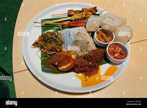 Nasi Bali Rice, Mix Bali Rice, Jakarta, Indonesia Stock Photo - Alamy