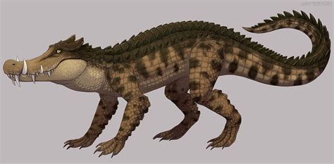 Kaprosuchus saharicus: The Galloping, Dinosaur-Eating Crocodile | Paleontology World