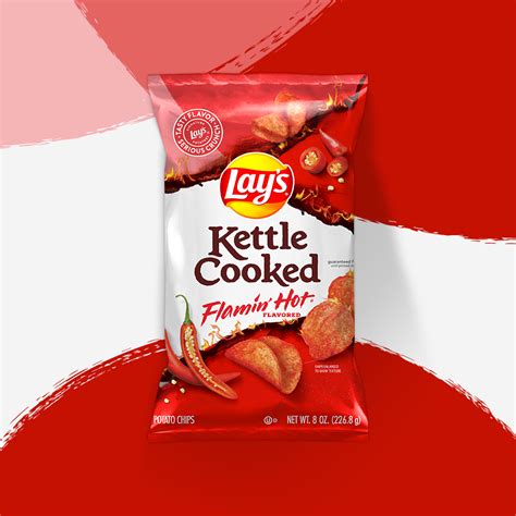 LAY'S® Kettle Cooked Flamin’ Hot