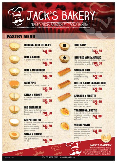 Jacks Bakery Price List by 3dprodigy on DeviantArt