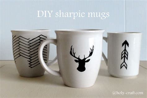 DIY sharpie mugs - Rachel Teodoro