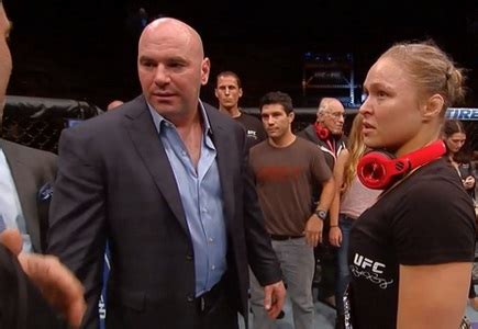 Joe Rogan asked Ronda Rousey about UFC 176 and Dana White is ticked ...