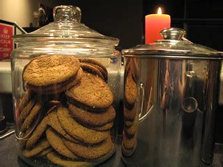 Giant Ginger Cookies jarred | Nathan Borror | Flickr