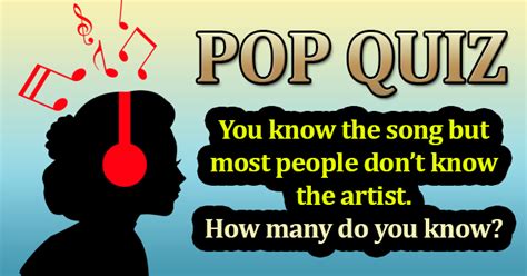 Music Quiz - Can you complete these song titles?