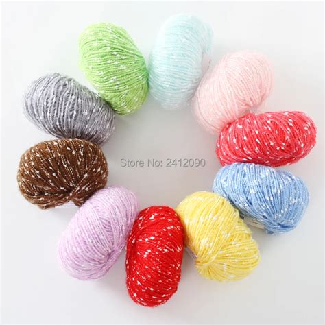 4 pcs Mimi Lotus Yarns Fancy Cotton Yarn for Hand Knitting Acrylic Knitting Tape Yarn For Scarf ...